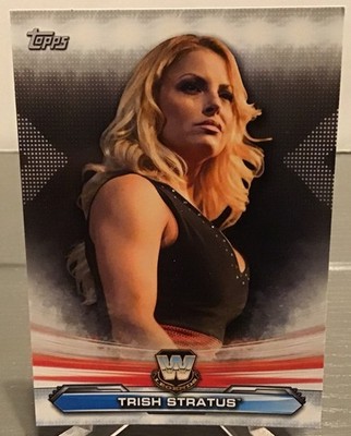 Trish Stratus wwe wcw ecw Divas Card   