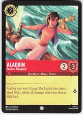 Aladdin Fearless Navigator 112/204 Azurite Sea Disney Lorcana