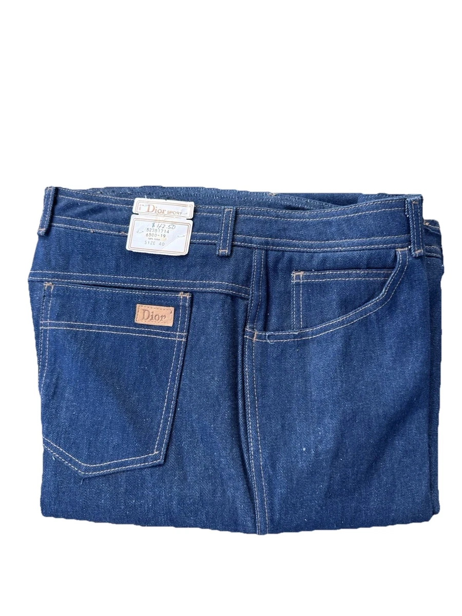 Dior Blue Regular Size Jeans for Men for sale | eBay