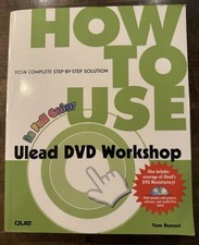 QUE How to Use ULEAD DVD Workshop DVD w/ Software, Projects Video IN COLOR