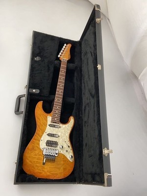 Electric Guitar Schecter EX4CTM/FD 2000s Made in Japan S/N 021243 with Hard Case