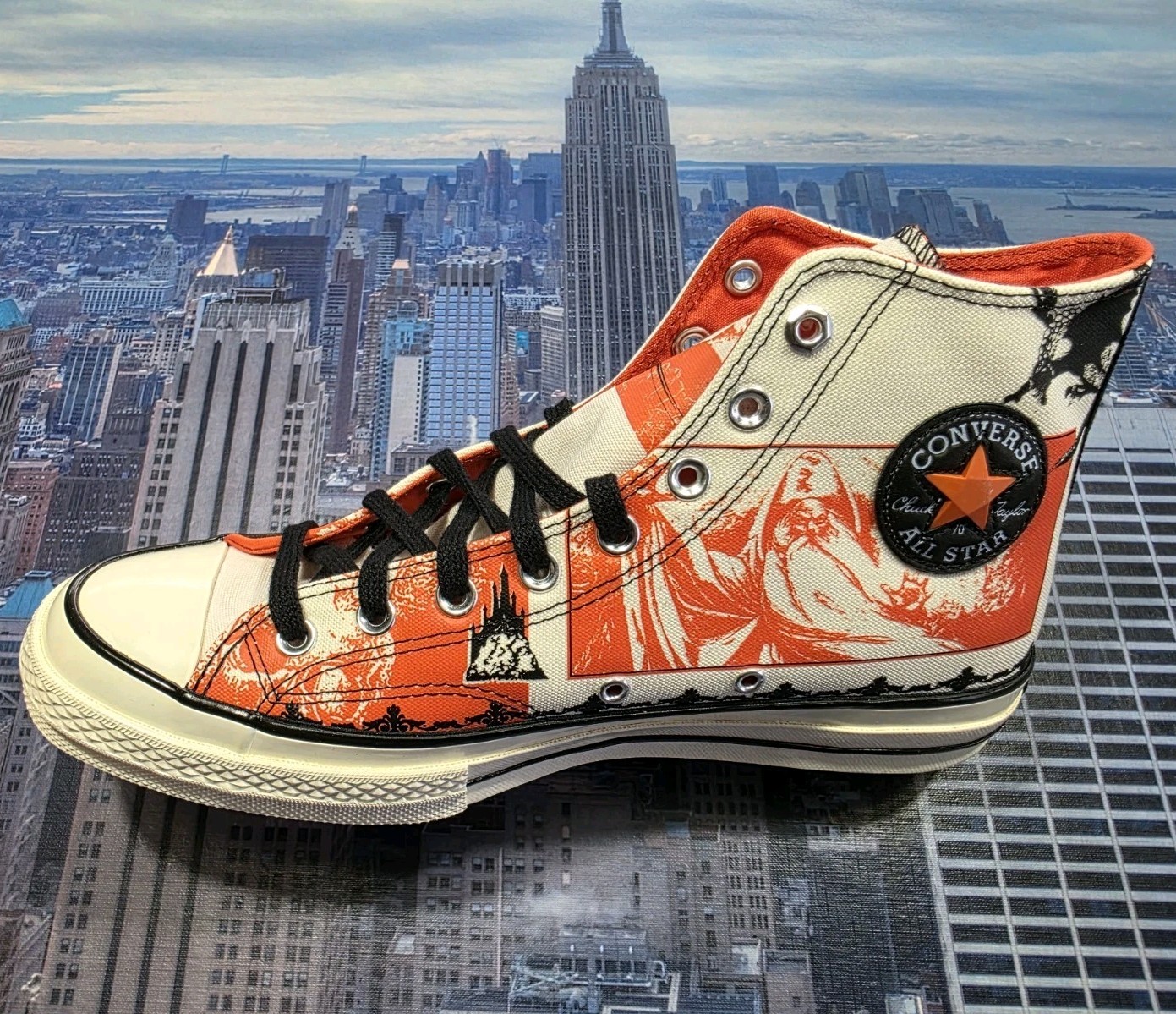 Converse x Dungeons & Dragons Chuck 70 High Top Egret Mens Size 10.5 A09883c New thumbnail 9