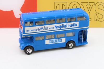 CORGI TOYS C633  * ROUTEMASTER * HOSPITAL RADIO * MADE IN ENGLAND 1984