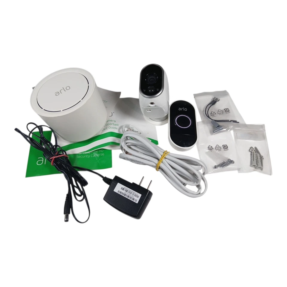 New In Box Arlo Pro HD 100% Wire-Free Camera Plus Audio Doorbell. - Image 3 of 4