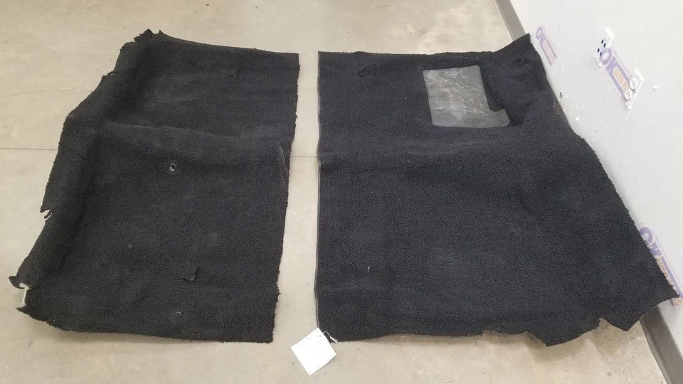 1969 BUICK GRAN SPORT GS 400 CONVERTIBLE INTERIOR CARPET FRONT AND REAR BLACK Foto 3 de 4