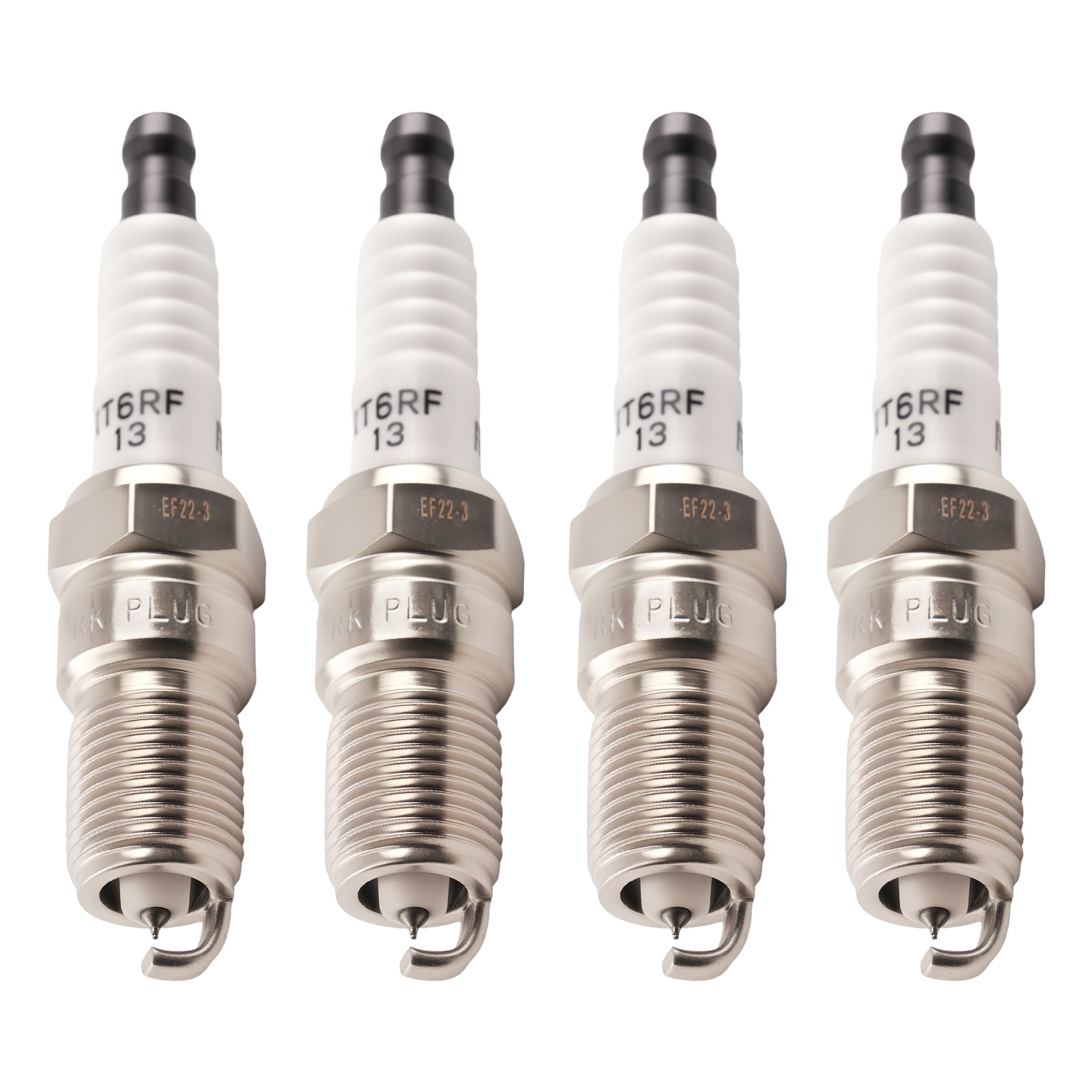 4x Spark Plugs for Ford Escape Focus L4 Mazda 3 2003-2010 31216297 4477