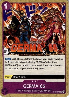 GERMA 66 UC Wings of the Captain OP06-078 NM