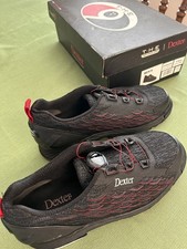 Dexter-NEW The 9 knit boa bowling shoes, black/red size 9 wide