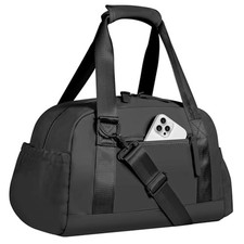 Mini Gym Bag for Women Girls Small Gym Tote Bag with Wet Compartment Waterpro...