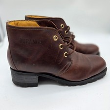 Durango Lace Up Boots Mens 10 D Brown Leather...