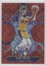 2023-24 Panini Mosaic International Red Prizm 11/75 Gabe Vincent #187 0nr3