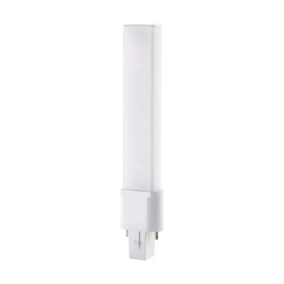4.5 Watt LED PL 2-PIN - 5000K - 450 Lumens - G23 base - 50000 Average rated hour
