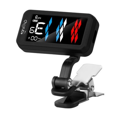 WST-905Li Rechargeable Clip-On Guitar Tuner,4 Display Modes, ±1 cent High Deg...