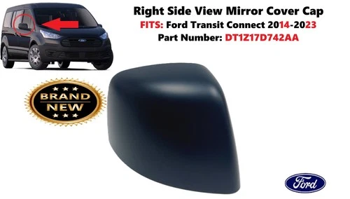 2014-2023 Ford Transit Connect Right Side view Mirror Cover Cap DT1Z17D742AA