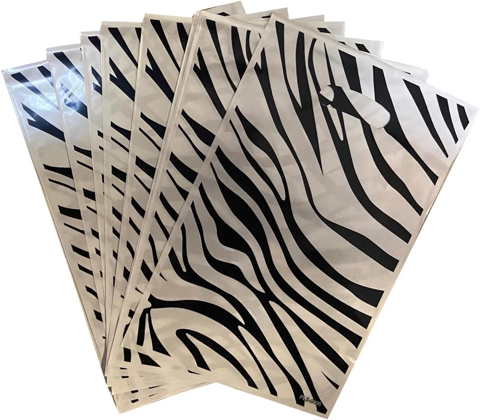 30 PIEZAS Bolsas de Fiesta con Estampado de Animales Estampado de Zoo Regalos Caramelos Golosinas Selva Safari El Foto 4 de 4