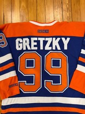 CCM Vintage Hockey Wayne Gretzky Edmonton Oilers Jersey Men’s Size Medium