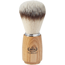 Omega Hi Brush Soft Synthetic Nylon Shaving Brush 0146150
