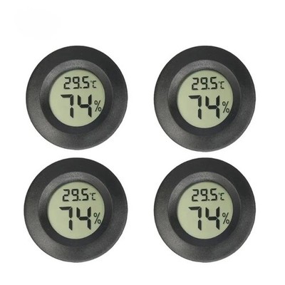 Mini Hygrometer Thermometer Fahrenheit or Celsius Meter Digital LCD
