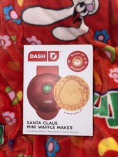 Dash Santa Claus Mini Waffle 2025 Maker Non-S...