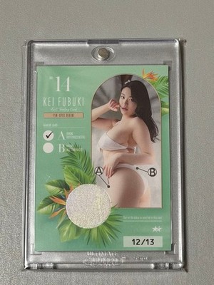 HIT'S Kei Fubuki 1st Trading Card Pin-spot BIKINI Card Bottom Center 12/13 Japan