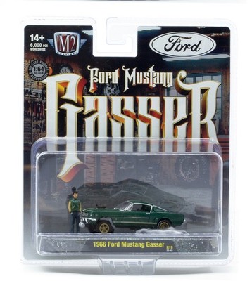 M2 MACHINES - DIORAMA - 1966 FORD MUSTANG GASSER
