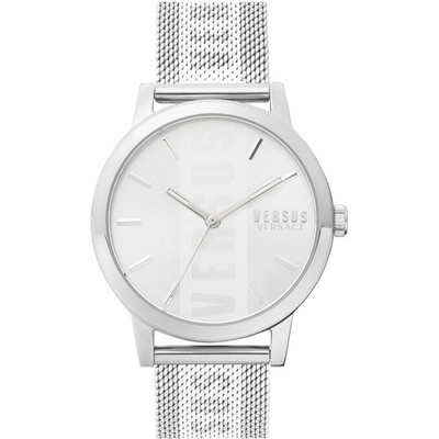 Damenuhr VERSUS Versace BARBES VSPHM0420 Stahlarmband Mesh Silver