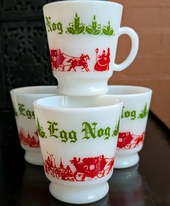 Hazel Atlas Egg Nog Set | eBay