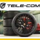Jeu de jantes Porsche Cayenne E3/9Y0 I 21" RS Spyder pour l'été, noir satiné mat