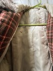 O’neil Plaid Wool Jacket Youth Size Large Fur Lined Hoodie. — photo 3