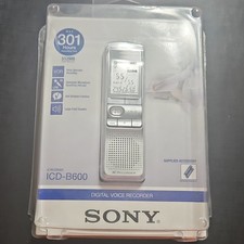 Sony ICD-B600 Handheld Digital Voice Recorder 512MB, 301hr, Voice Operated