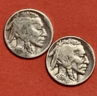 1935-1936-P BUFFALO 🦬 NICKELS 2 COIN SET G/CONDITION US 🇺🇸 COLLECTIBLE #170