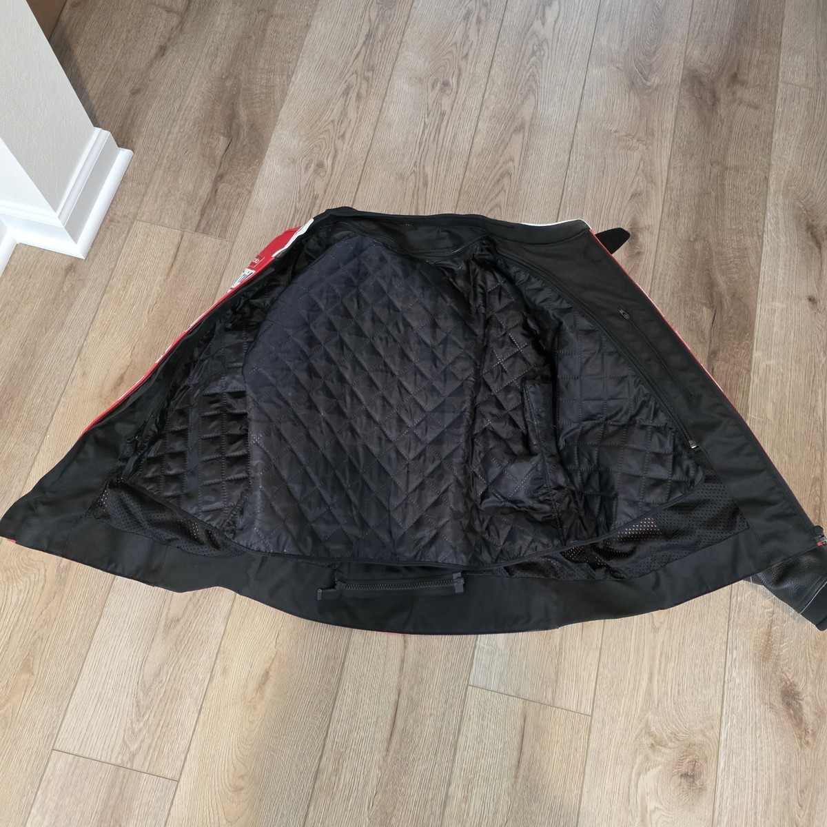 Leather Ducati Motorcycle Jacket Size 48 | eBay