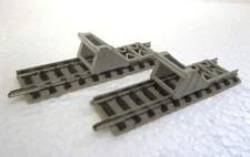 2x FLEISCHMANN 9116 N PICCOLO BUFFER BUMPER STOP STRAIGHT TRACK SECTIONS 'C'