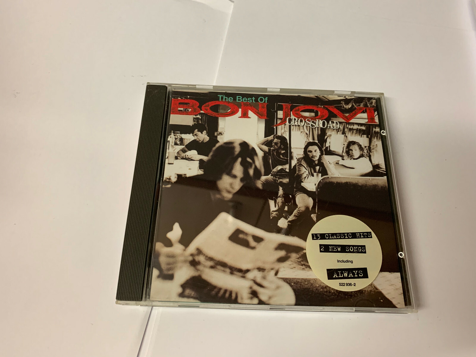 Bon Jovi - Cross Road: The Best of Bon Jovi - MINT/EX W STICKER