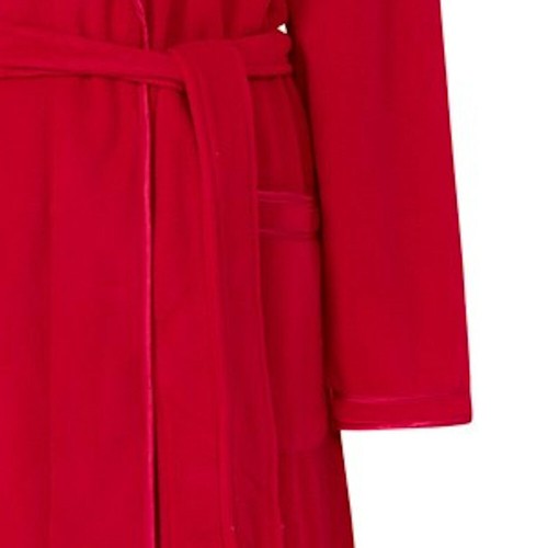 Dressing Gown Womens Shawl Collar Bathrobe Anti Pill Polar Fleece Slenderella - Picture 10 of 49