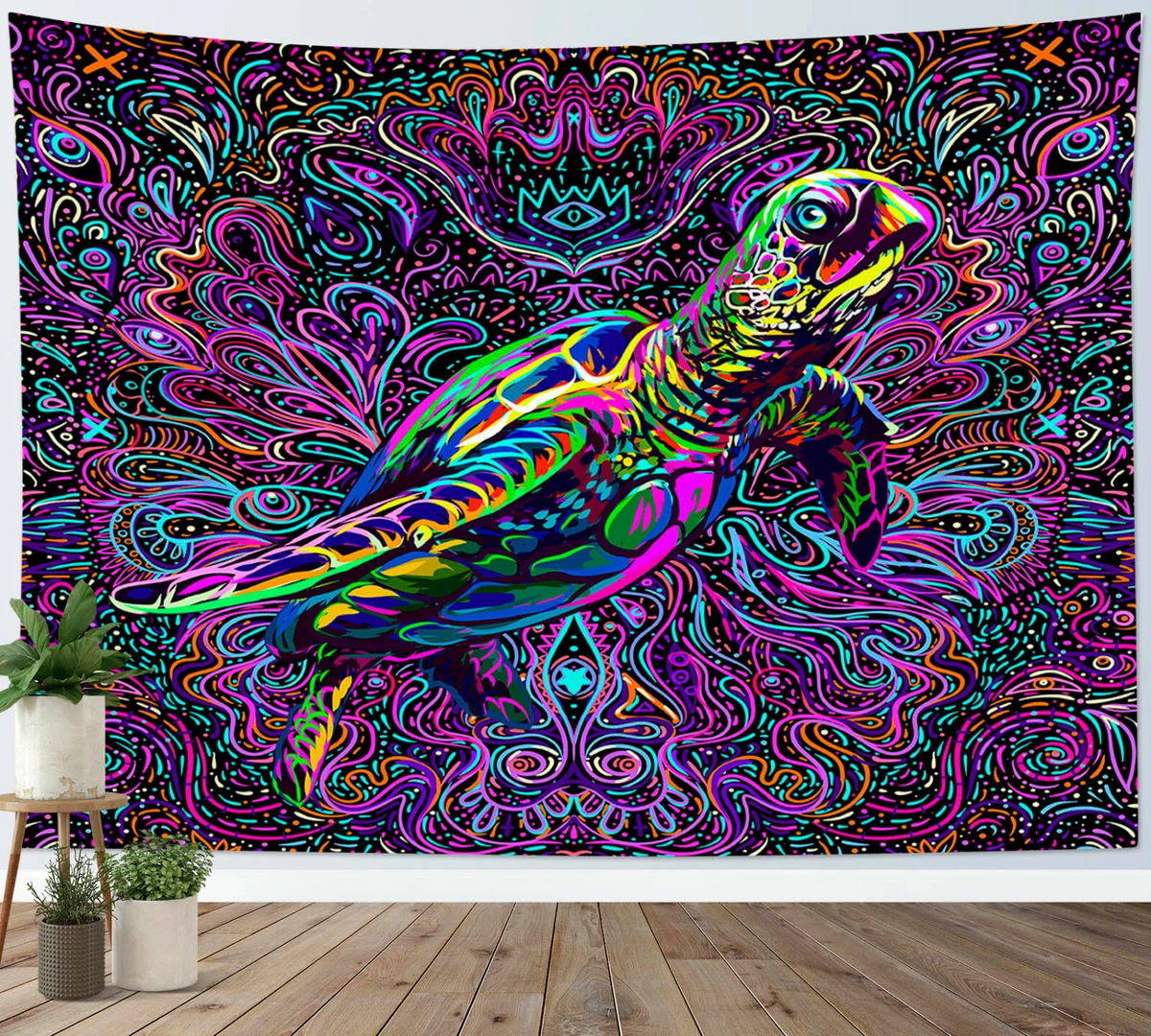 Colourful wall tapestry sale