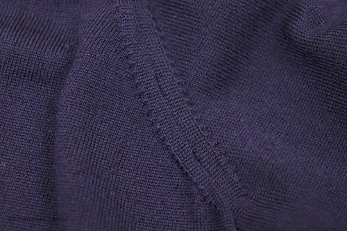Brunello Cucinelli Blue Wool Cashmere Sweater Pullover Crewneck Elbow Pads 56 - Picture 8 of 11