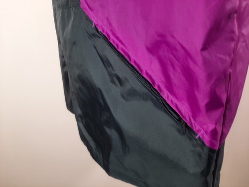 Chaqueta Colorblock JC Penney EE. UU. Olympics para Hombre Talla L Rompevientos Púrpura Negra - Imagen 7 de 12