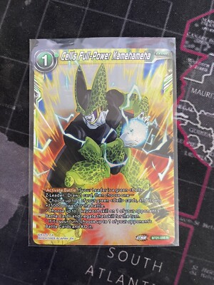 Cell's Full-Power Kamehameha BT21-098 Rare Wild Resurgence Dragon Ball Super CG