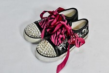 Little Girls Extremely Me Graphic Embellished Rhinestone Sneakers 12