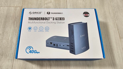 Orrico Thunderbolt 3 TB3-S3 Multifunctional Docking Station 15-in-1 40 GBPS
