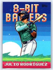 2025 Topps Series 1 Celebration Julio Rodriguez 8-Bit Ballers #8B-7 Mariners