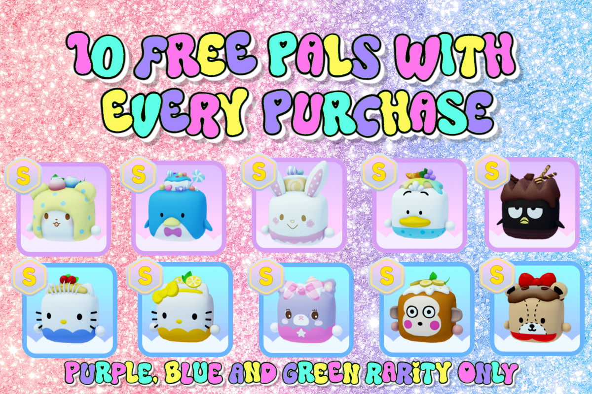 S Grade (Flying) Sweet Pals [My Hello Kitty Cafe] Roblox! | eBay