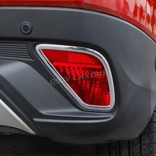 For 2018-21 Mitsubishi Eclipse Cross Chrome Rear Fog Warning Light Overlay Trims