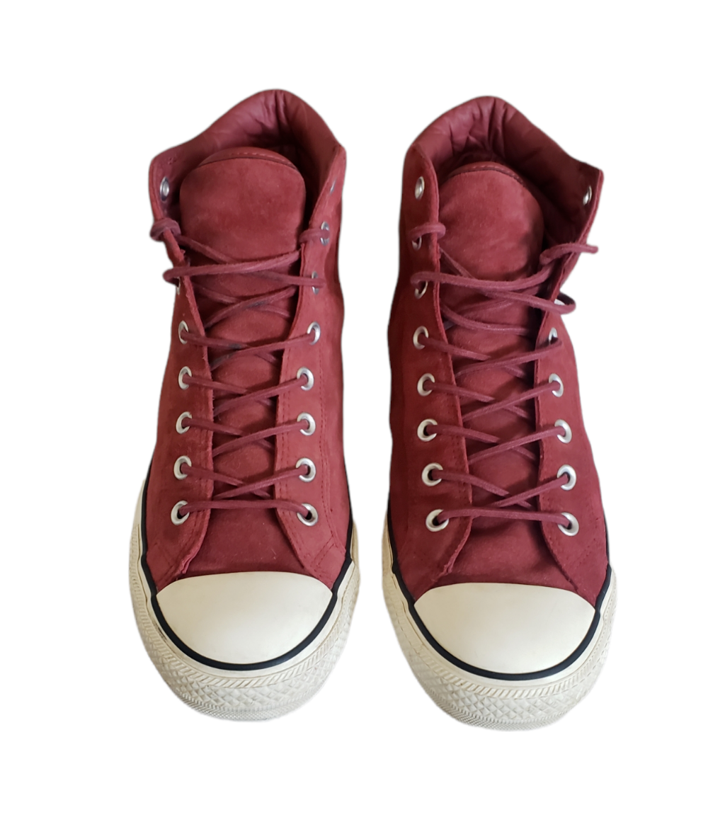 Converse Chuck Taylor All Star PC BOOT HI Red Suede Sneaker  display picture 3