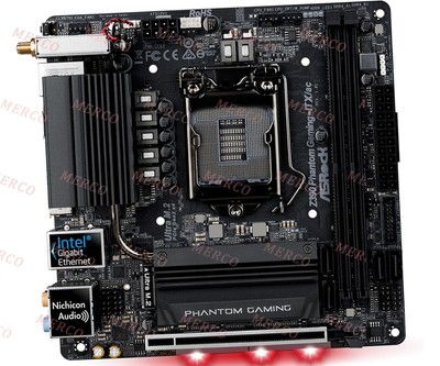 NEW for ASRock Z390i Z390 PHANTOM GAMING-ITX/AC LGA 1151 Mini ITX Motherboard
