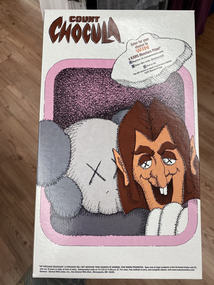 KAWS Count Chocula 18.8oz | eBay KAWS Count Chocula 18.8oz | eBay