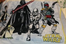 Disney Kohl's Star Wars Boba Fett Luke Han Darth Vader Yoda Towel 52" x 27"
