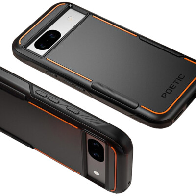 Case For Google Pixel 8A 5G Dual Layer Rugged Shockproof Protective Cover Black