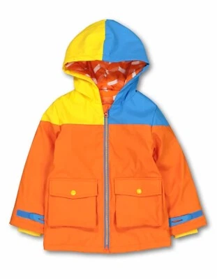 Kids Boys Graduate Fashion Week Orange Cut & Sew Mac - Image 1 of 3